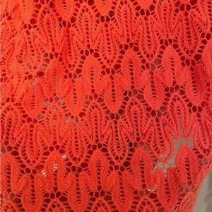 Coral sweater